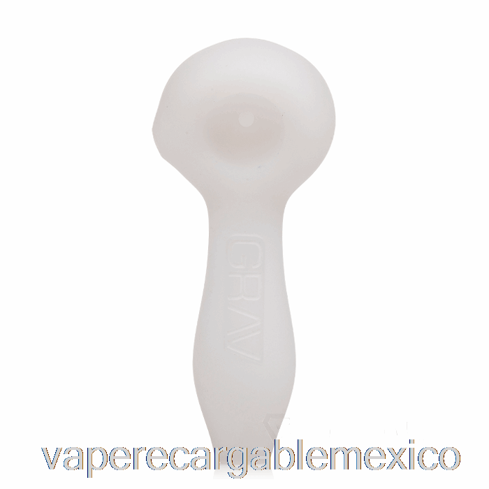 Vape Recargable Grav Cuchara Arenada Blanco